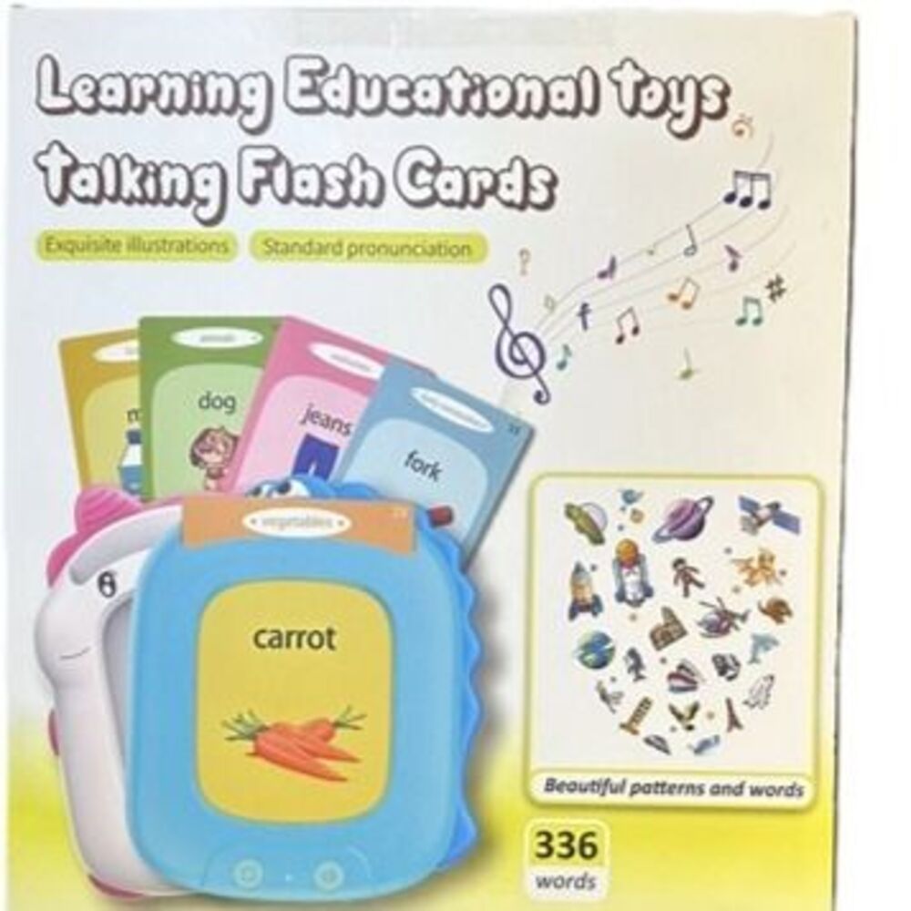 Learning Educational Toys Talking Flash Cards for Kids – 336 Words